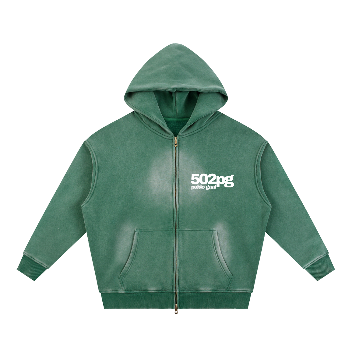 CARA DE SANTA ZIP UP HOODIE - 502pg