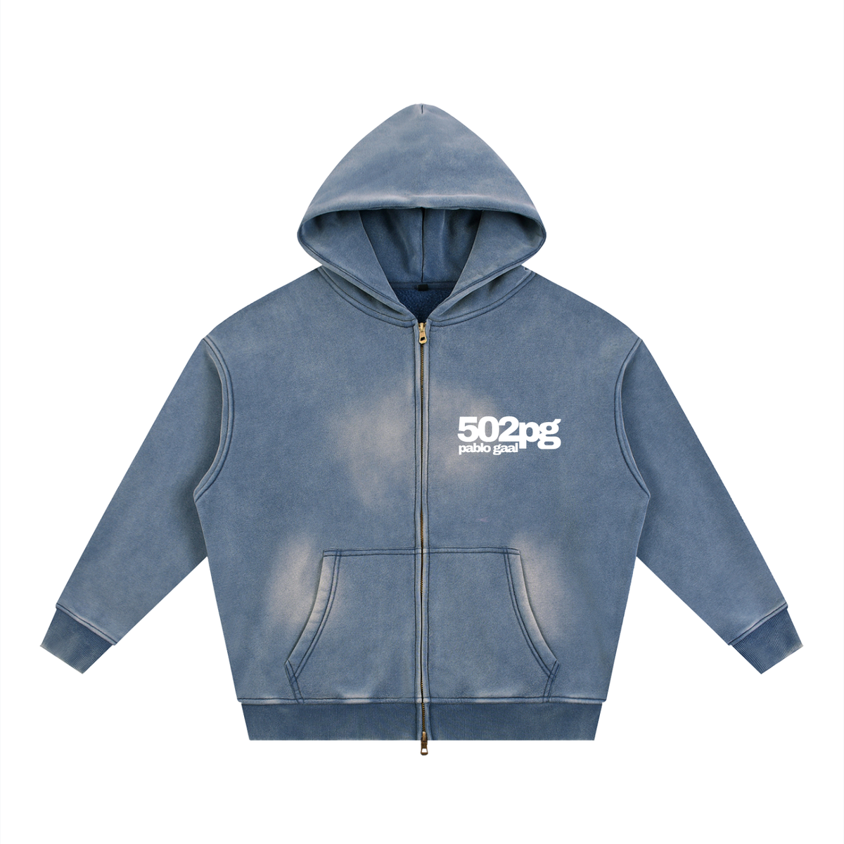 CARA DE SANTA ZIP UP HOODIE - 502pg