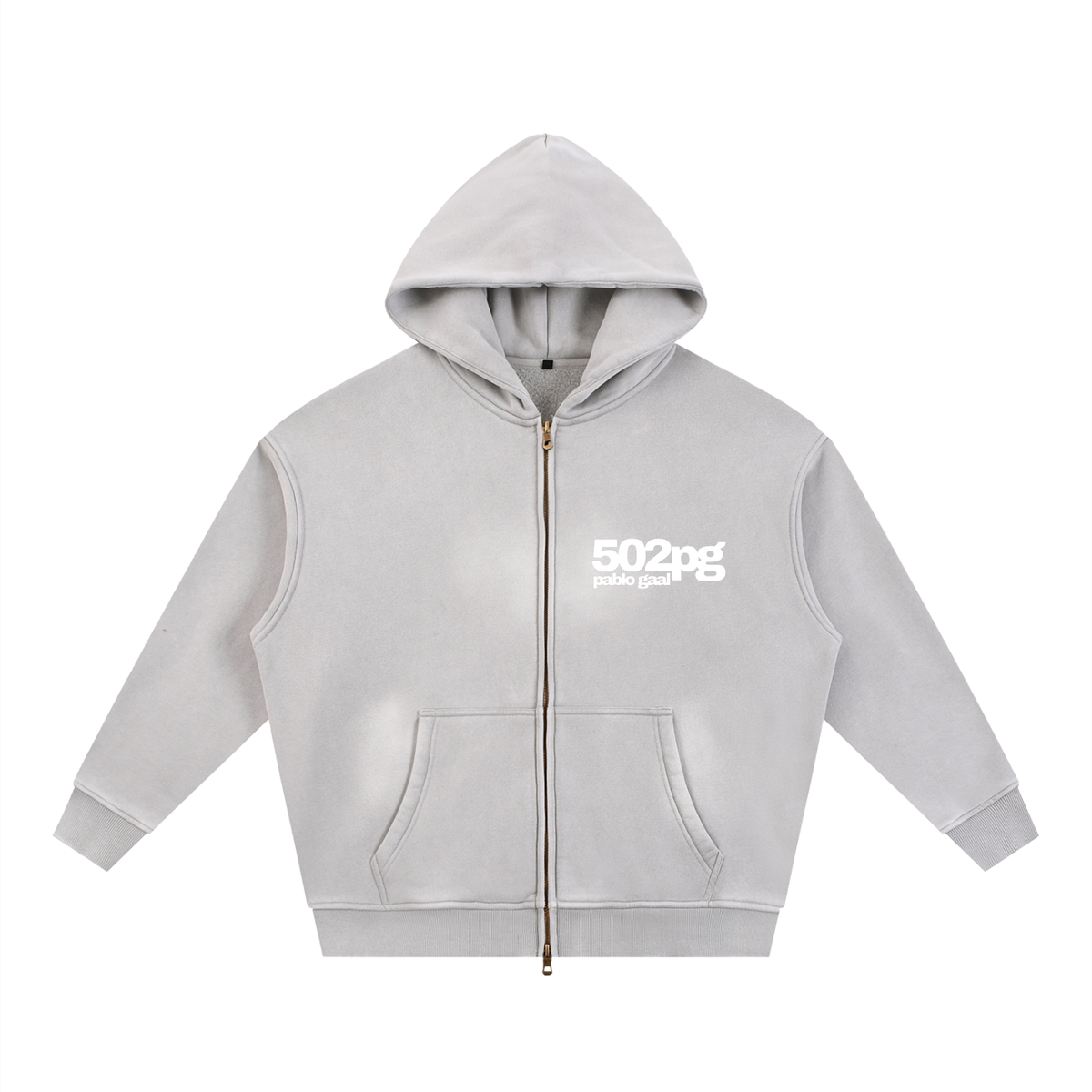 CARA DE SANTA ZIP UP HOODIE - 502pg
