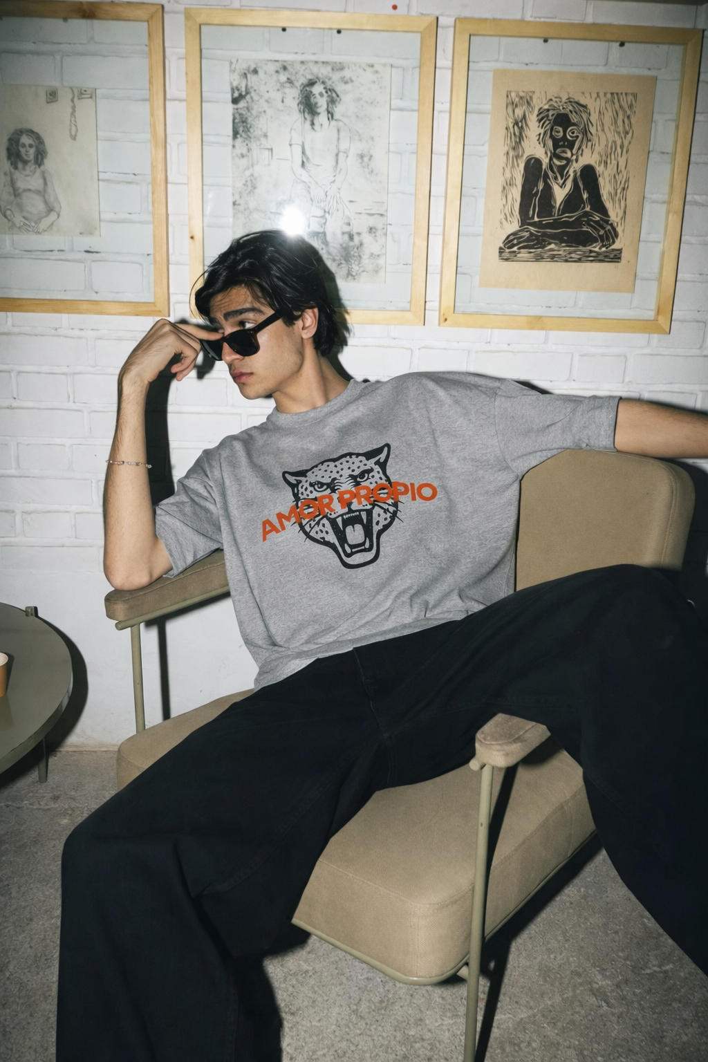 Amor Propio Jaguar Tee — Center Graphic